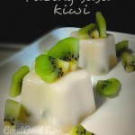 JUADAH BERBUKA PUASA : Dessert paling senang > PUDING SUSU KIWI