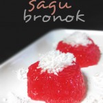 RESEPI MUDAH JUADAH BERBUKA PUASA : Sagu bronok paling mudah dan cepat buatnya…..