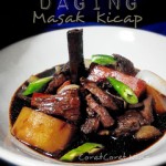 Daging Masak Kicap.. Mudah lagi cepat. Anak-anak pun suka…