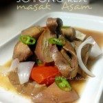 Sotong tin REX masak asam.. Menu mudah lagi nostalgia