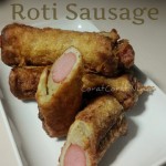 Roti sausage roll.. Menu yang mudah untuk anak-anak.