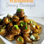 Resepi Kerang Goreng berempah Sedap Mudah