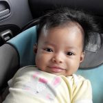kali ni giliran baby Eilysa lak jadi co-pilot Nina