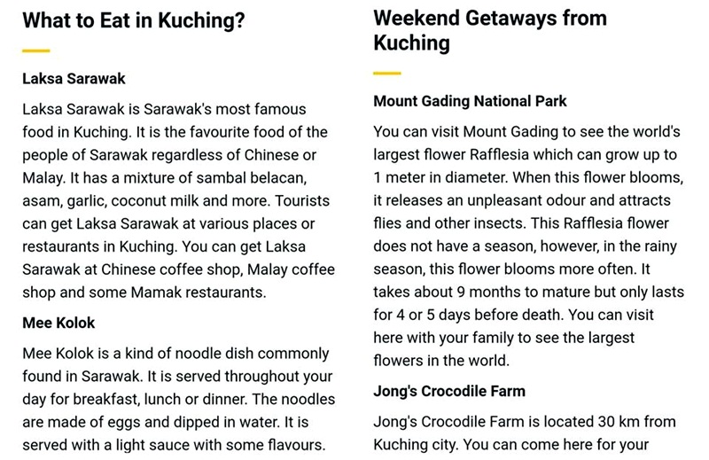 Traveloka Kuching Tour Packages