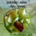 Jus Detox Homemade Epal Kurma Halia Lemon