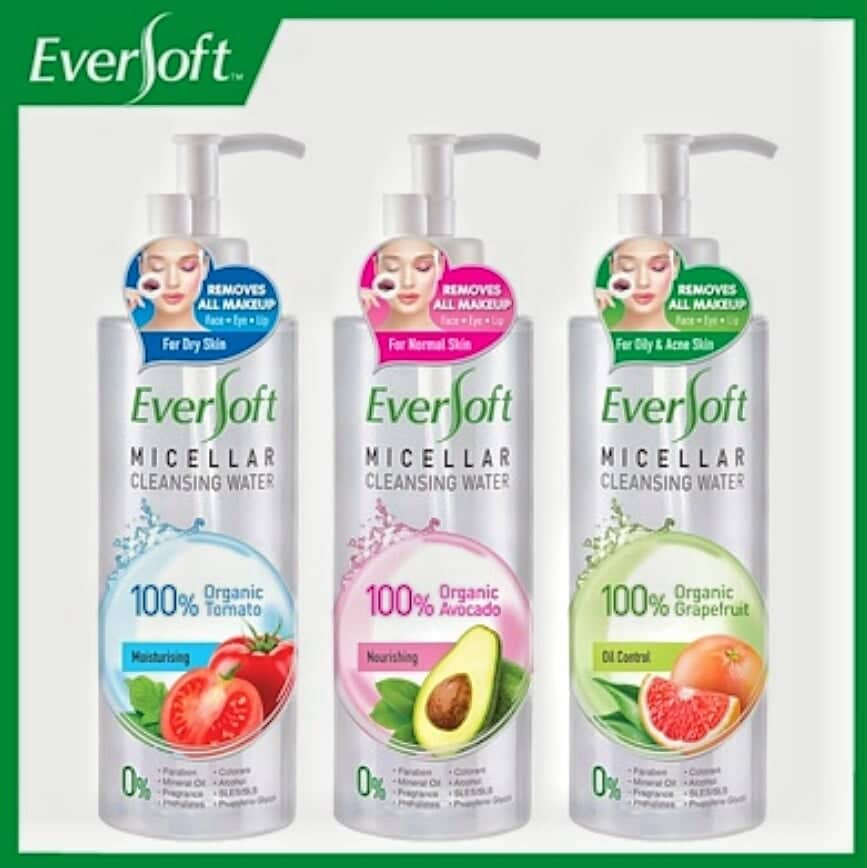 EVERSOFT Micellar Cleansing Water