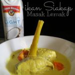 Resipi Cara Masak Ikan Siakap Masak Lemak Santan Super Light Ayam Brand Malaysia
