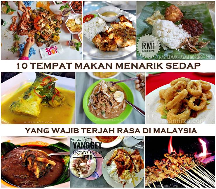 Tempat Makan Sedap Malaysia