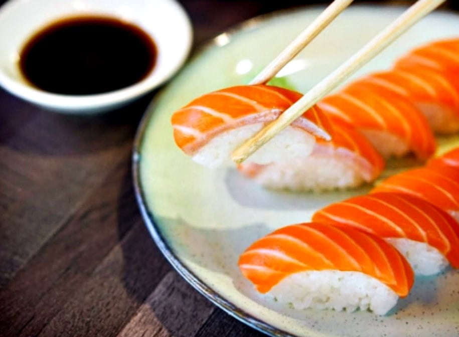 Sashimi Salmon Segar dengan Harga Terendah di Pulau Pinang