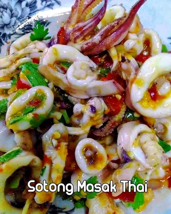 Resepi Sotong Masak Thai