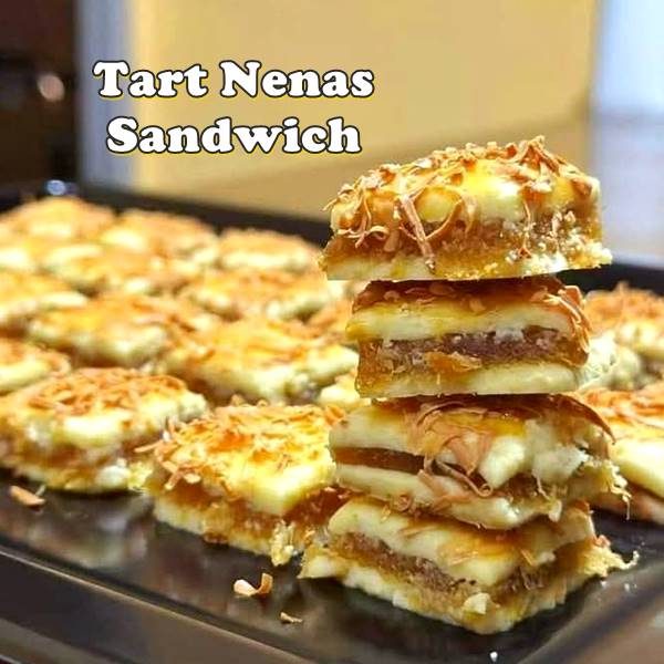 RESEPI TART NENAS SANDWICH